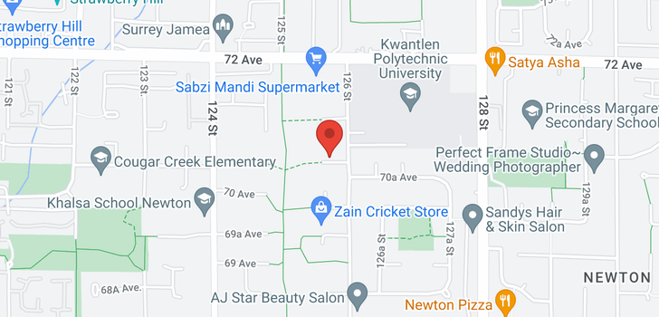 map of 12559 70A AVENUE